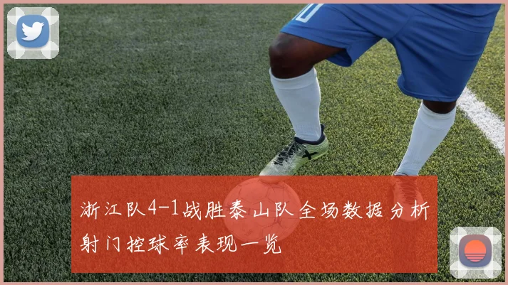 浙江队4-1战胜泰山队全场数据分析射门控球率表现一览